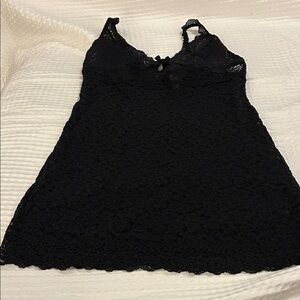 Victoria's Secret Midnight Lace Chemise